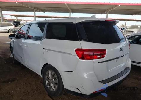 2021 Kia Sedona Lx из США, поврежденный, VIN KNDMB5C10M6673189